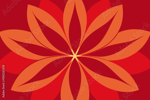 petal patterns viewed in extreme close up