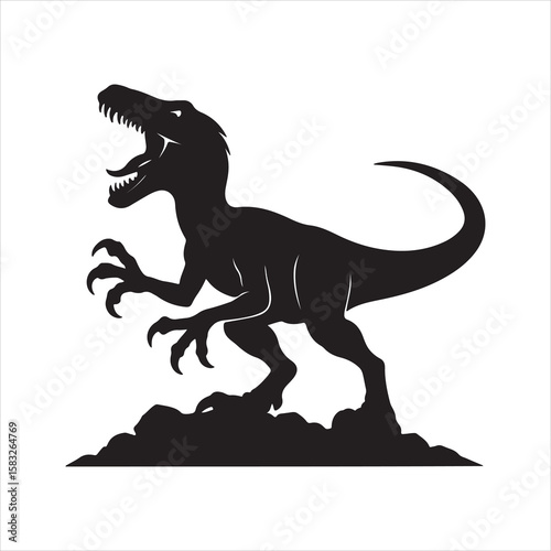 vector illustration of a dragon