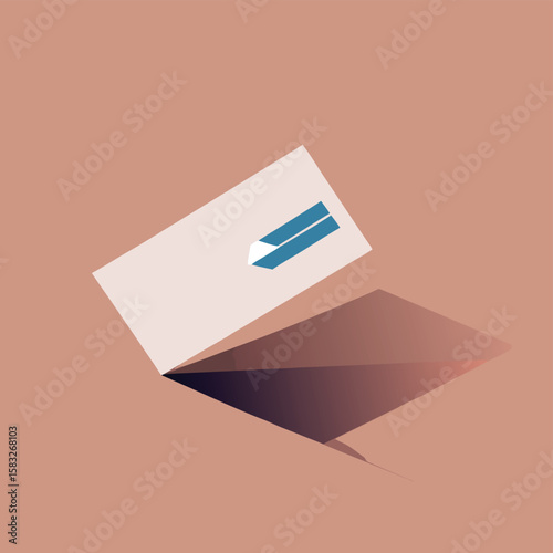 Free Download floating-business-card-mockup - GFXLoad