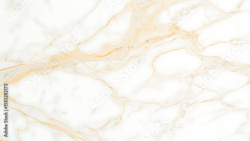 Elegant white marble texture with golden veins, luxurious stone background for design projects