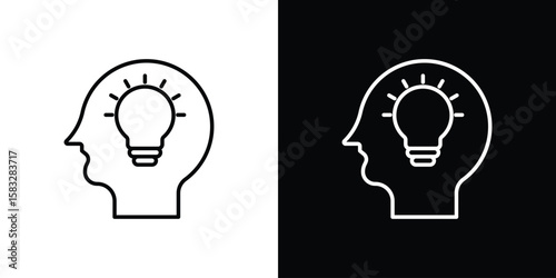 Understand icon line for web, mobile and infographics.