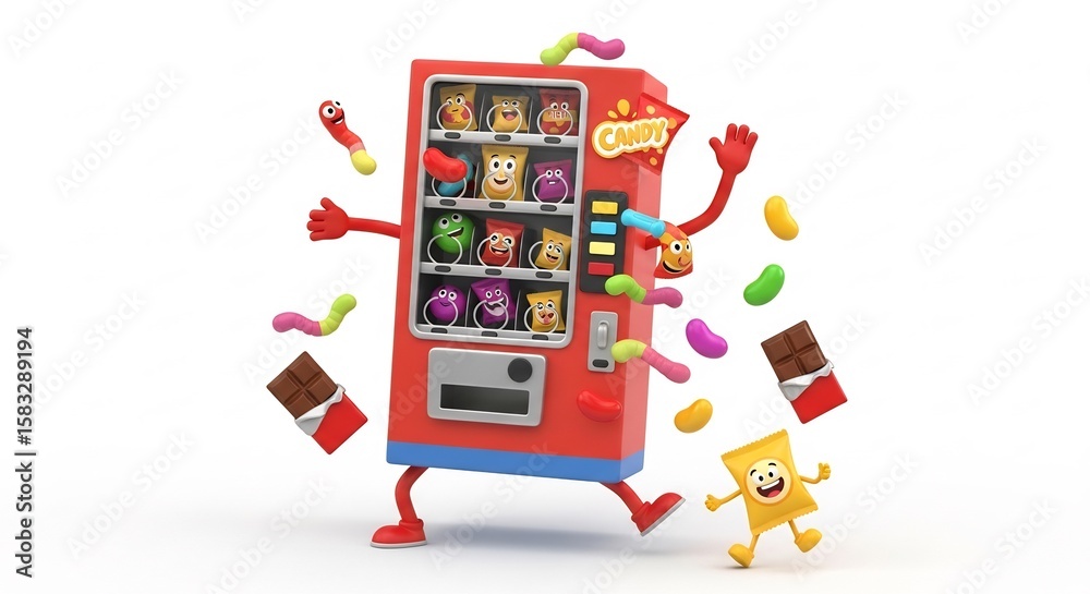 Fototapeta premium slot machine with casino chips