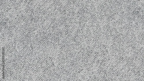 Looping closeup texture of soft grey wool surface.