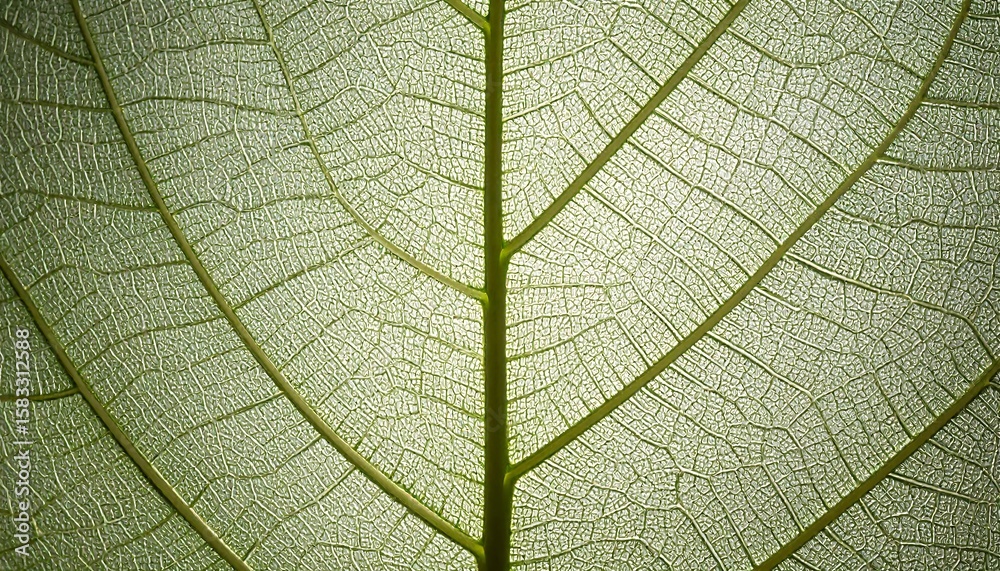 Fototapeta premium Detailed leaf vein structure