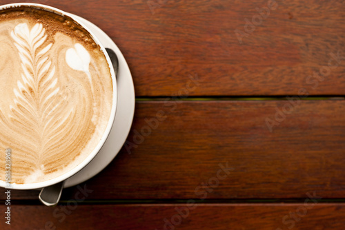 flat white with copyspace