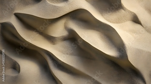 Fototapeta Naklejka Na Ścianę i Meble -  Abstract Beige Sand Dune Texture Background dunes