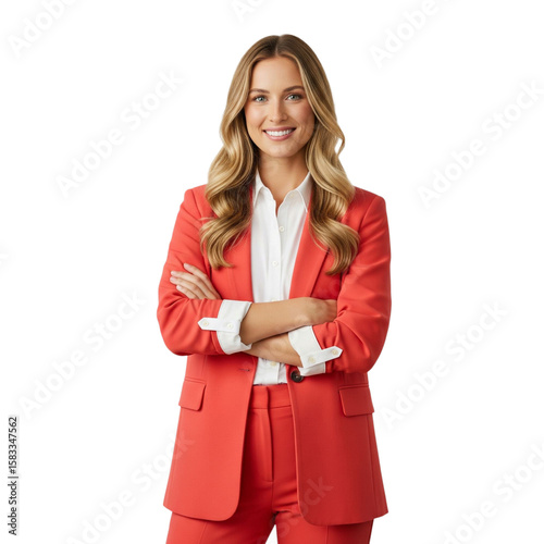 smiling business professional