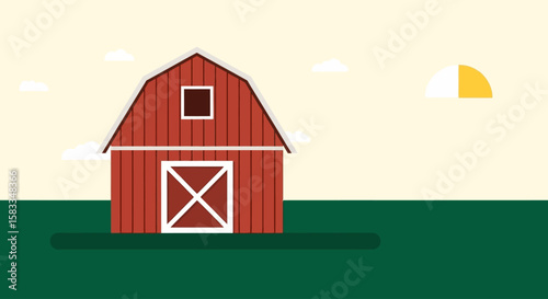 Colorado Day Dream A Rustic Barn Scene Embraces Rural Charm, Evoking Warmth and Simplicity with Farmstead Memories