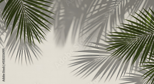 palm tree leaves