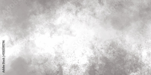 gray and white steam smoke cloudy sky creates a textured and atmospheric background. soft and diffused atmospheric effect.