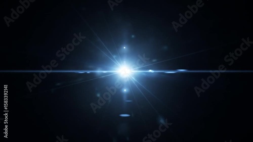 Shooting star transparent lens flare effect captures celestial wonder. Perfect for digital design, space themed projects, and magical compositions.