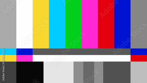 Old TV screen adjustment