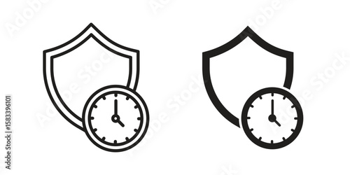 Long term icon vector illustration. Flat design. Graphic design vector symbols.