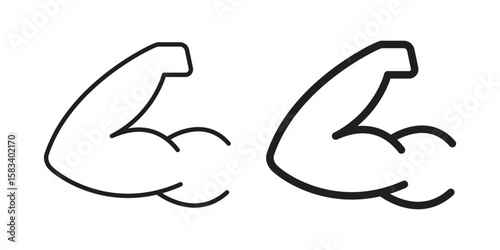 Arm icon vector illustration. Flat design. Graphic design vector symbols.