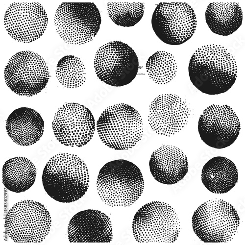 Dotted texture engraving, retro texture design, vintage stipple pattern, antique surface, hand-drawn pointillism sketch, detailed engraving effect, vector illustration, classic printmaking art.