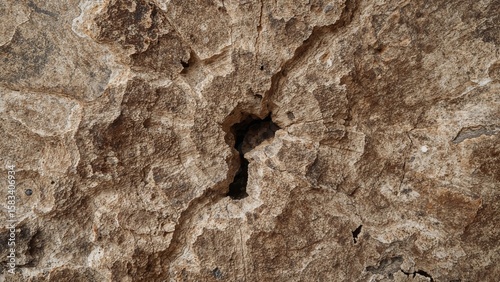 Stone-like fossil wood specimen unearthed in a Southeast Asian area.