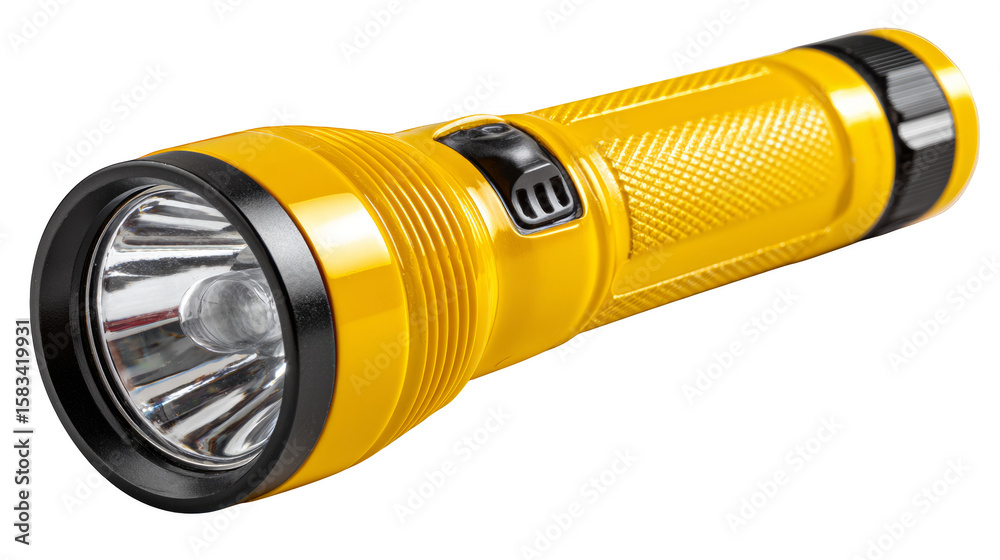 flashlight isolated on white background flashlight isolated on white background