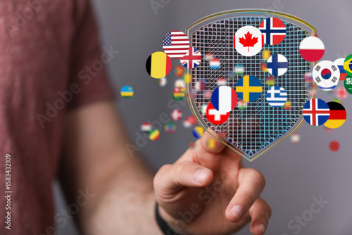 Secure your international data with robust cybersecurity.  Protect global operations.