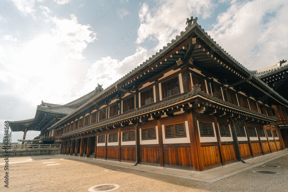 Fototapeta premium City Of Tenri, Nara, Japan - 2 may 2025 Tenrikyo Church Headquarters