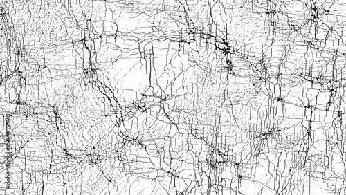 Old, cracked, worn plastisol texture background PNG transparent. Mode usage for vintage effects apparel.