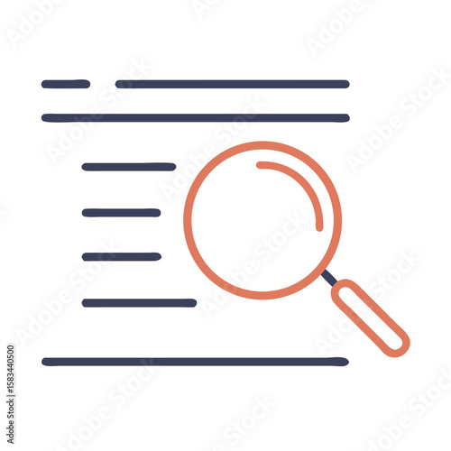 Search magnifier Material SVG Icon