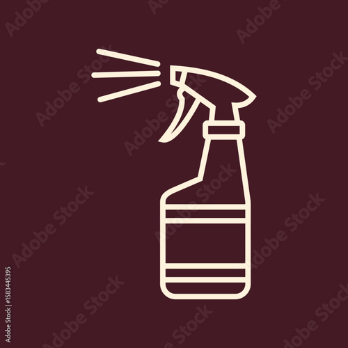Spray trendy useful important vector Illustration design beautiful colorful background
