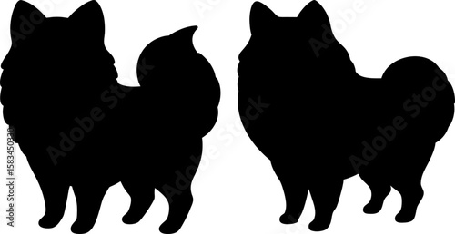 Husky animal vector art, husky head art, different head vector art design, Vector of animals art, black head isolated