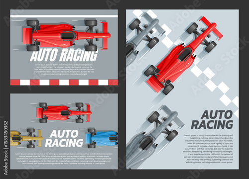 Formula 1 poster vector image