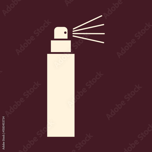 Spray trendy useful important vector Illustration design cute colorful background