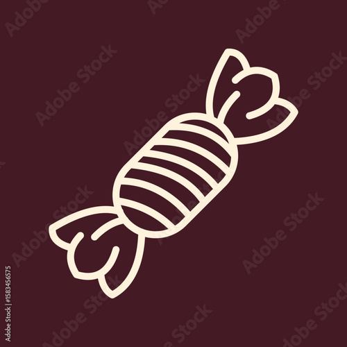 Toffee trendy useful important vector Illustration design handsome colorful background