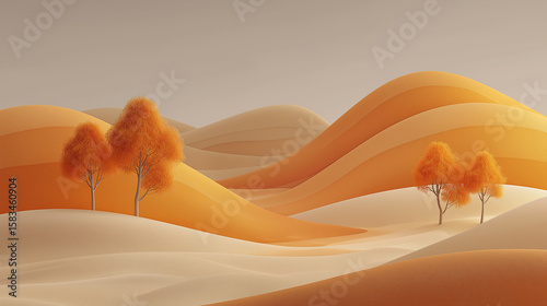 camel in the desert