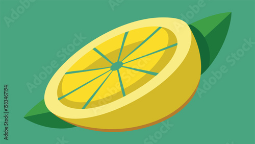 fruit lemon orange citrus food illustration vector 
