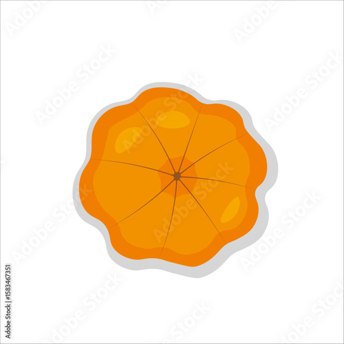 Vibrant Autumn Harvest Pumpkin