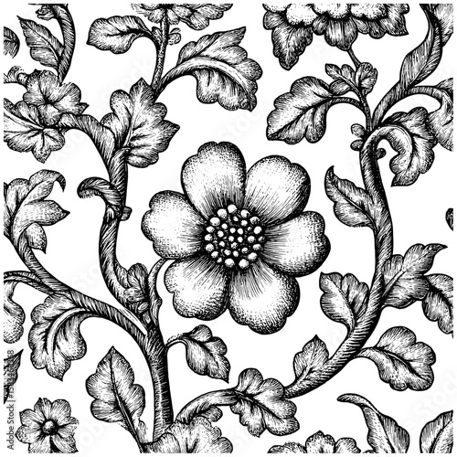 Fabric embroidery texture, antique thread pattern, retro etched illustration, hand-drawn needlework sketch, vintage textile detail, engraved art, classic stitch design, vector illustration.