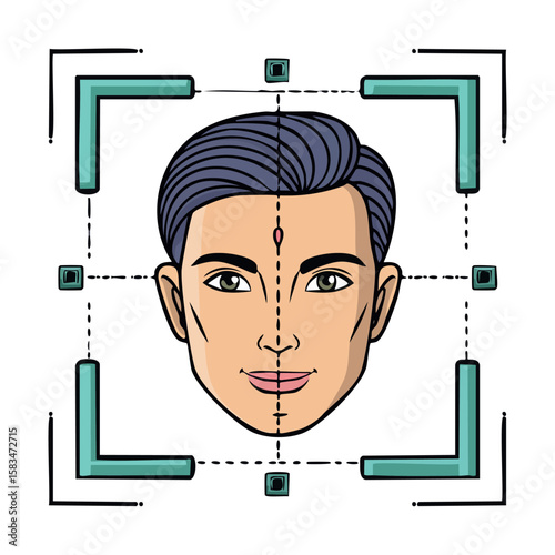 Face scan icon

