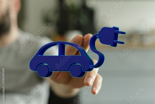 Person interacting with 3D ...