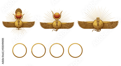 Scarab beetle ancient egypt egyptian symbol mythology pharaohs design art