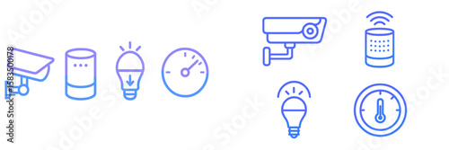 Various smart home devices illustrating modern security and automation solutions for daily convenience and safety