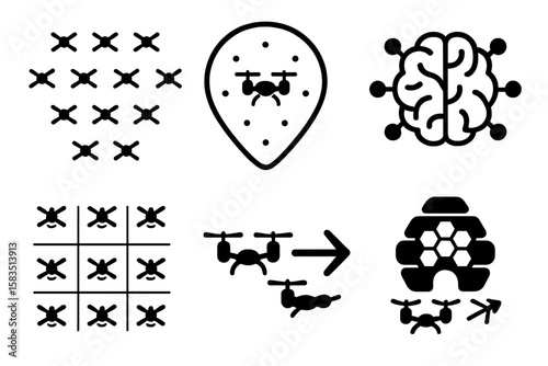 Innovative drone designs showcase artificial intelligence applications in various fields