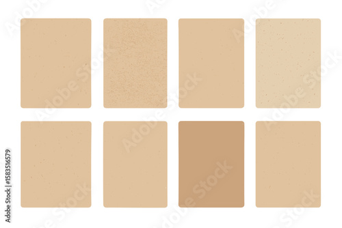 Collection of beige textured samples arranged in a grid layout for design inspiration
