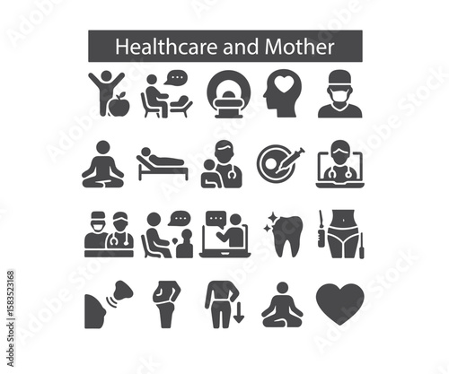 Black Icons: Healthy Lifestyle, Medical, Mother & Wellness Services