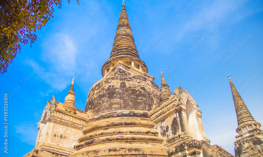 Fototapeta premium wat phra si sanphet in ayutthaya