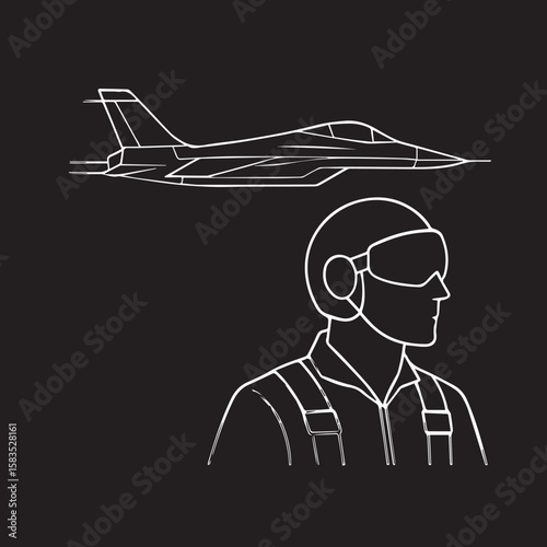 AI Humanoid Face Concept,Technology Digital Robot Head Side View with Circuit Board Components Tech white Background, Artificial Intelligence Agent, silhouette Digital pictograms