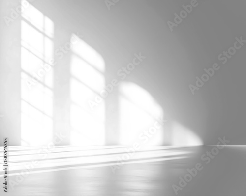 Natural Sunlight Shadow Effect on Transparent Background PNG	