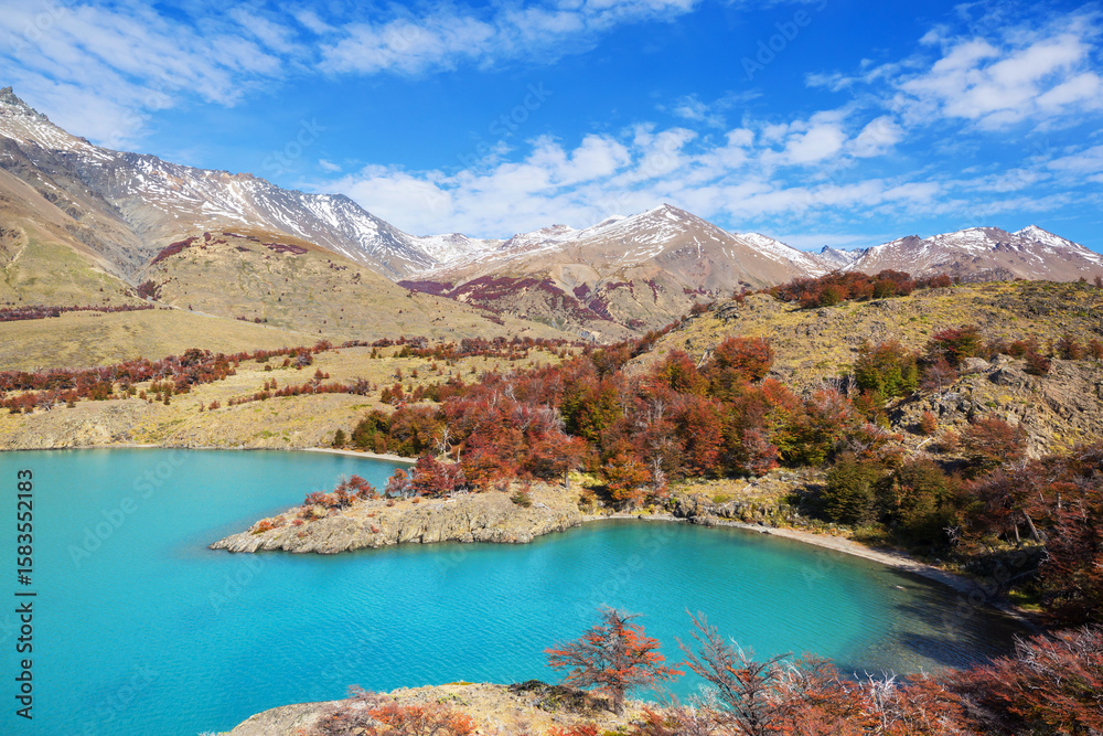 Fototapeta premium Autumn in mountains