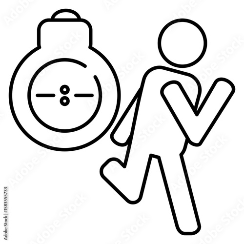 Endurance Outline Icon