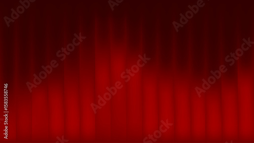 Red  futuristic fractal gradient. Colorfull Glass gradient fractal background. Red gradient background