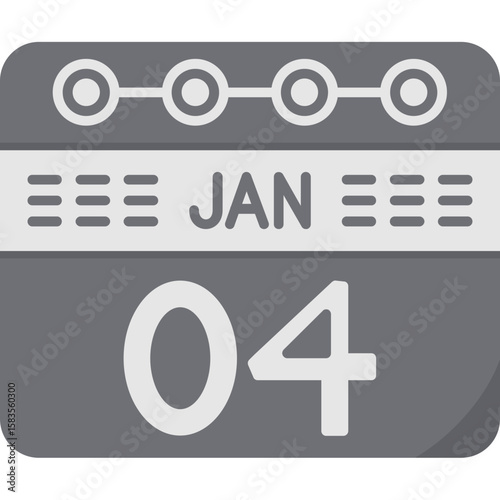 January 4 icon