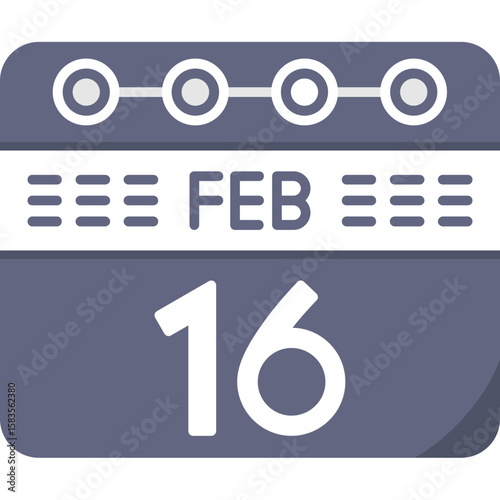 February 16 icon