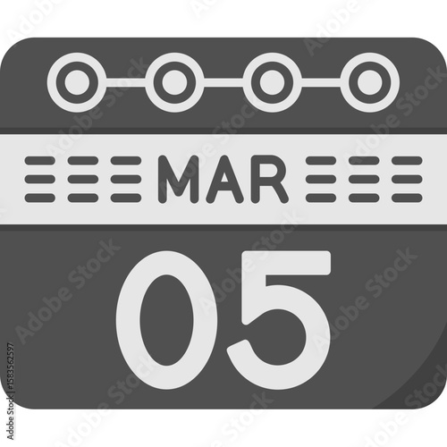 March 5 icon